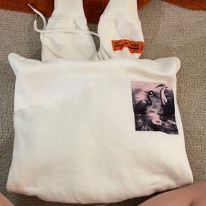 Heron Preston cropped hoodie